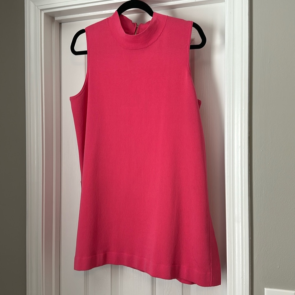 Anne Klein Pink Sleeveless Tunic